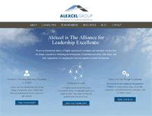 Tablet Screenshot of alexcelgroup.com